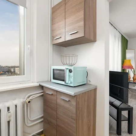 Cozy Studio Retro In By Renters Apartment Poznan